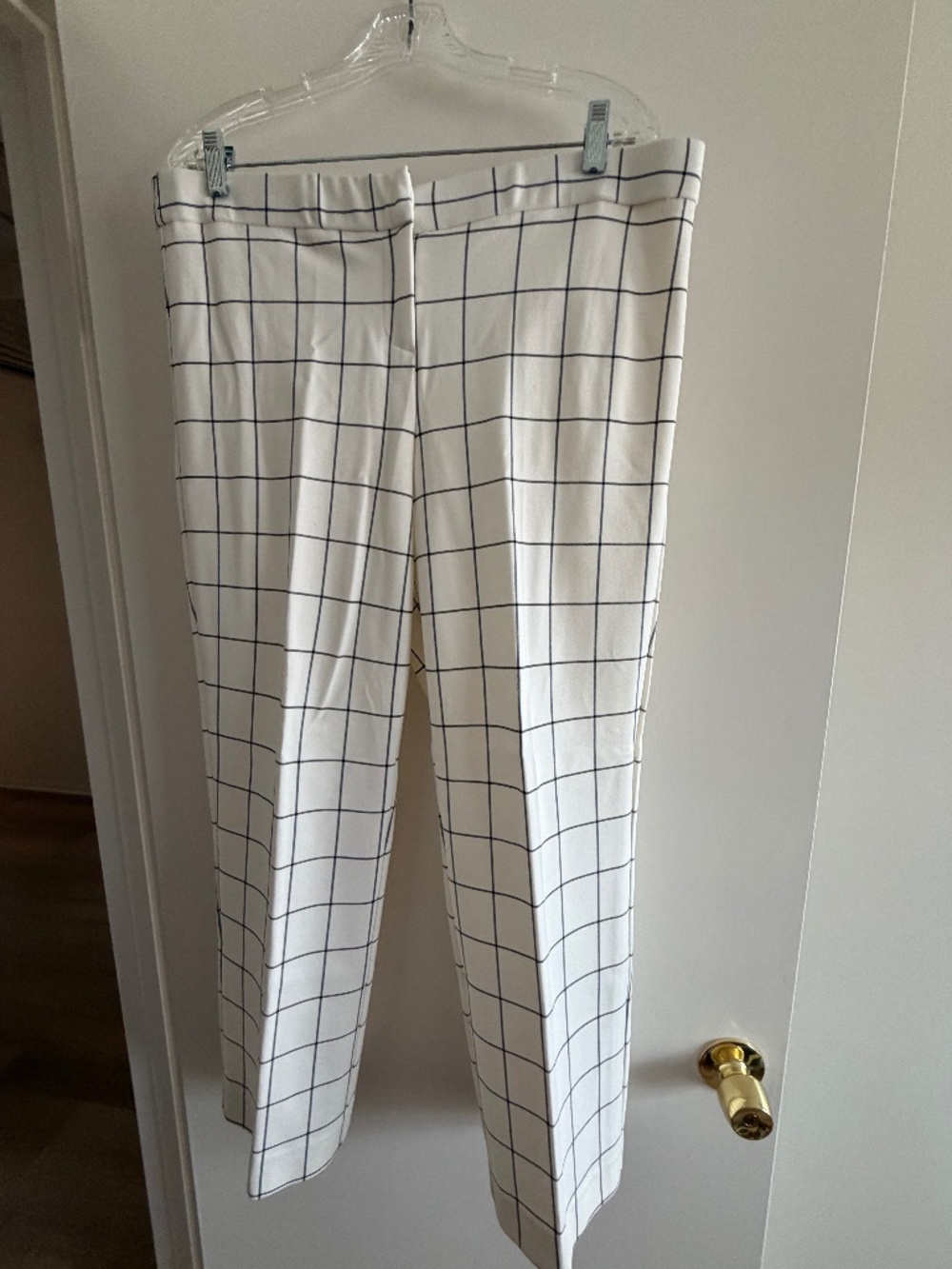 Amanda and Chelsea Cream and Black Trouser